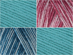 Crochet Now Daring Dragonfly Cushion Colour Pack in Scheepjes Colour Crafter