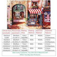 Load image into Gallery viewer, Diamond Painting,5D,DIY,Embroidery,The Streetscape,,Diamond Moasic,Crafts&amp;Sewing,Needlework,Cross Stitch,Wall Painting,Arts