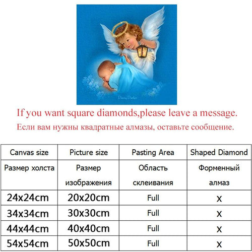 Diamond Painting,Embroidery,5D,DIY,Full,Round Drill,Angel,Crafts&Sewing,Needlework,Home Decoration,Wall Painting,Art,,Crpsen