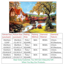 Load image into Gallery viewer, Diamond Painting,Square,5D,Full,DIY,Embroidery,The Scenery,Home Decoration,Arts,Crafts&amp;Sewing,Needlework,Wall Painting,Crpsen