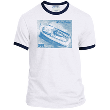 Load image into Gallery viewer, Chris Craft Cruiser by Retro Boater Port &amp; Co. Ringer Tee