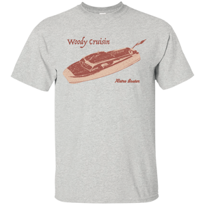 Chris Craft Cruiser by Retro Boater G200 Gildan Ultra Cotton T-Shirt