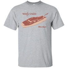 Load image into Gallery viewer, Chris Craft Cruiser by Retro Boater G200 Gildan Ultra Cotton T-Shirt