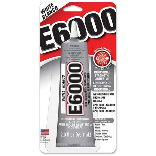 E6000 Glue 2oz White