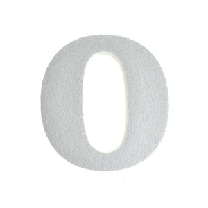 Craft Styrofoam Letter Cut Out "O", 4-3/4-Inch, 12-Count