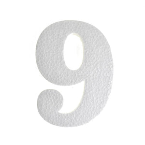 Craft Styrofoam Number Cut Out "9", 4-3/4-Inch, 12-Count