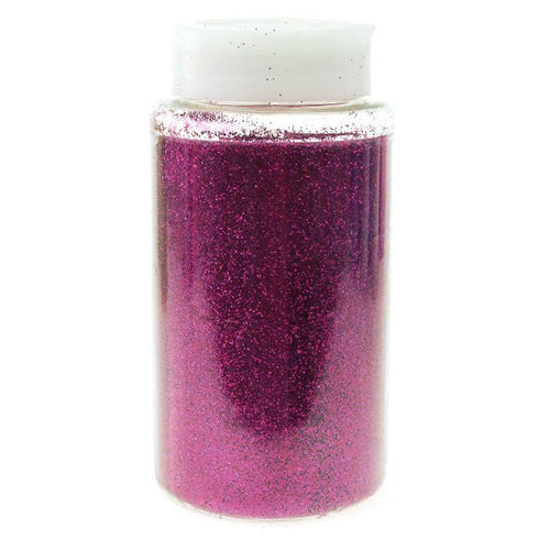 Fine Glitter Arts and Crafts, 1-pound Bulk, Fuchsia