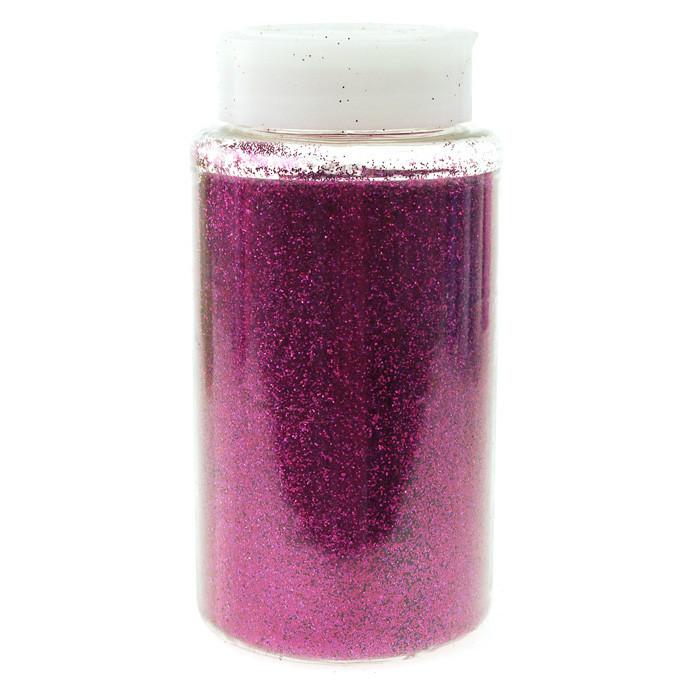 Fine Glitter Arts and Crafts, 1-pound Bulk, Fuchsia