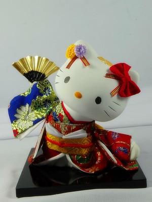 Genuine gold Japan Lucky Cat hand oversize ceramic ornaments shop opened 9 inch holiday gifts crafts