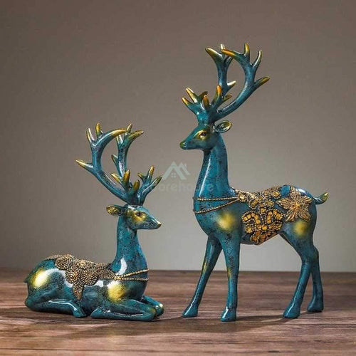 Creative Deer Models Home Decoration Resin Craft Gift Decoration Ornaments