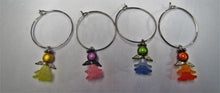 Load image into Gallery viewer, Beautiful unique handcrafted Angel wine charms