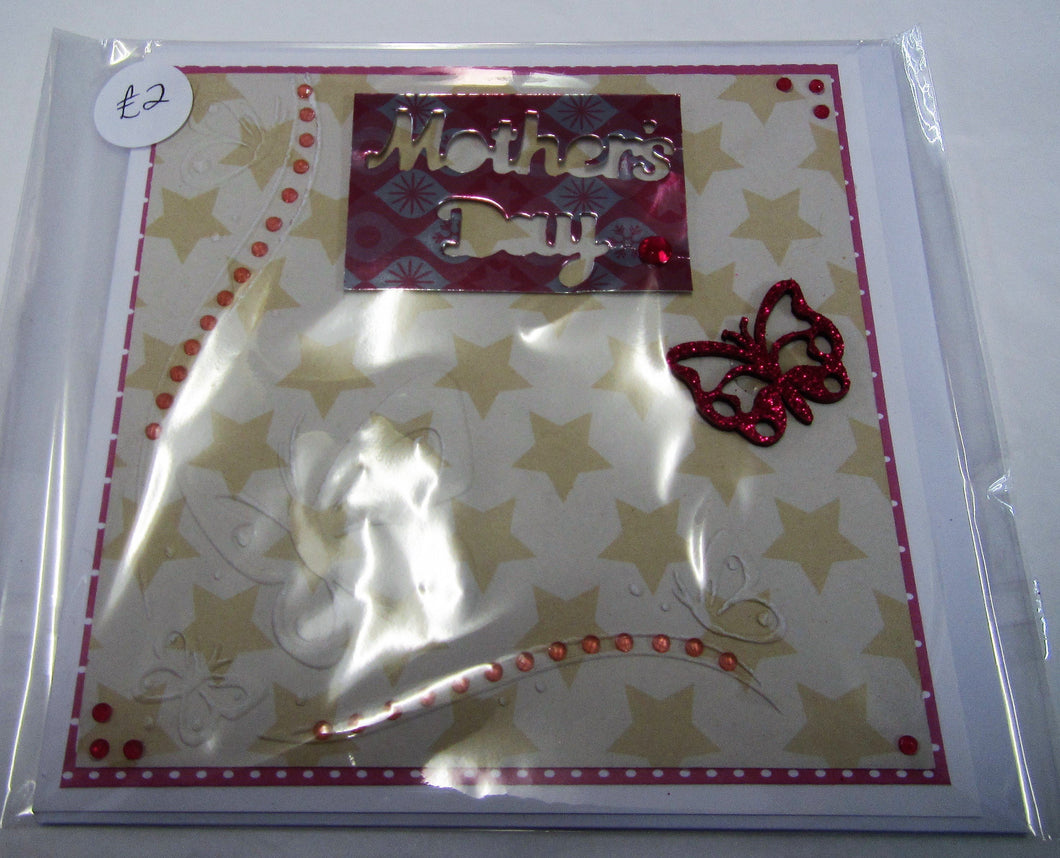 Beautiful handcrafted Mother's Day card