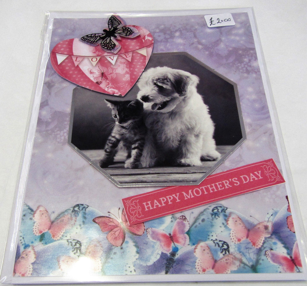 Beautiful handcrafted Mother's Day card