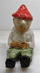 Beautiful handcrafted ceramic frost proof "Nigel" the garden gnome