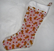 Load image into Gallery viewer, Beautiful handcrafted fabric lined Christmas Stockings various patterns