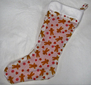 Beautiful handcrafted fabric lined Christmas Stockings various patterns
