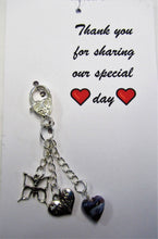 Load image into Gallery viewer, Beautiful unique handcrafted bridal party gift bag charms