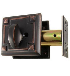Arts and Crafts Style Deadbolt