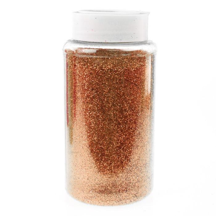 Fine Glitter Arts and Crafts, 1-pound Bulk, Orange