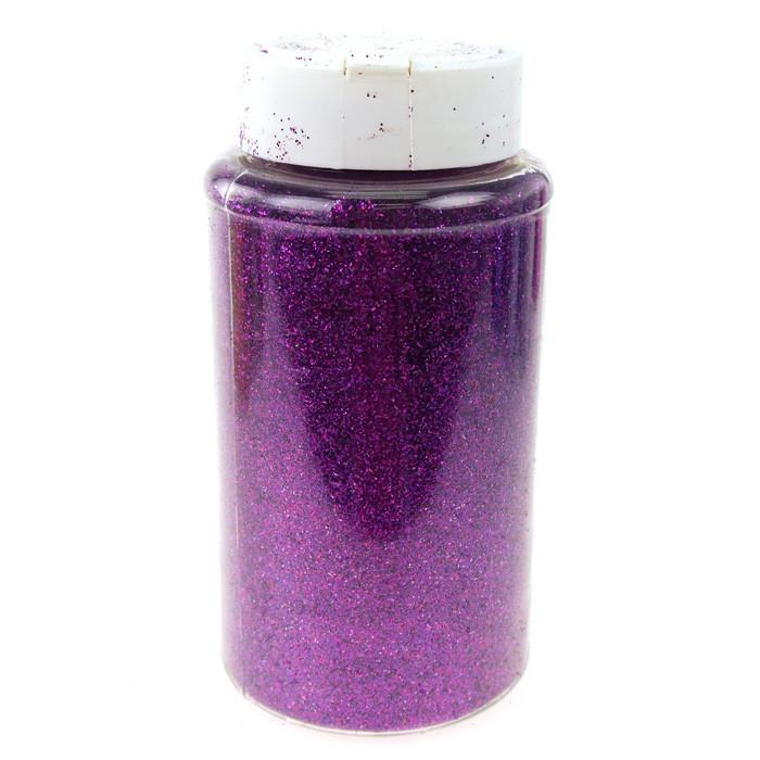 Fine Glitter Arts and Crafts, 1-pound Bulk, Purple