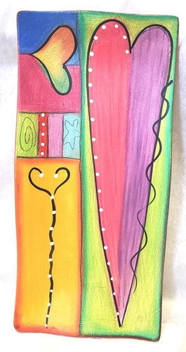 Double Creek Pottery Handcrafted Rectangular Tray, Choice of Style