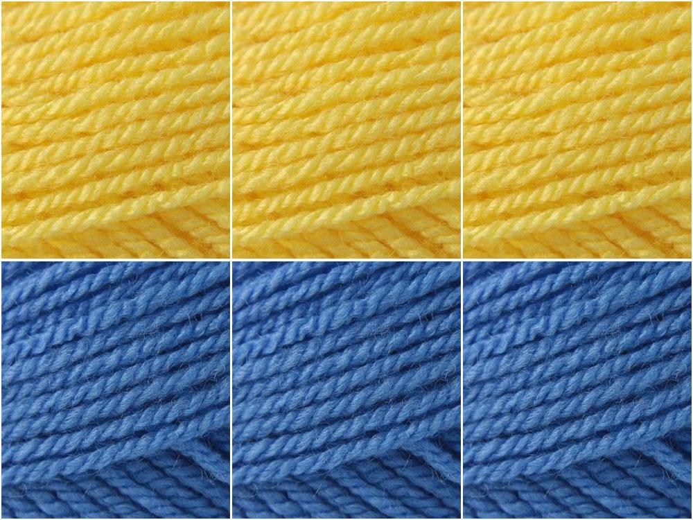 Flag of Sweden Colour Pack in Stylecraft Special DK