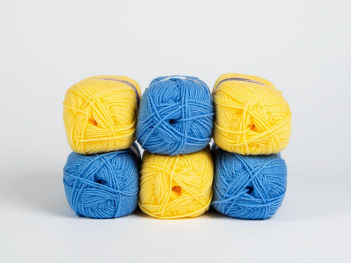 Flag of Sweden Colour Pack in Stylecraft Special DK