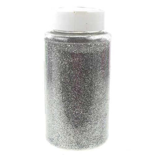 Fine Glitter Arts and Crafts, 1-pound Bulk, Silver