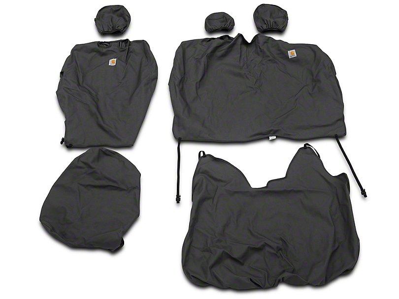 Covercraft Carhartt SeatSaver 2nd Row Seat Cover - Gravel (15-19 F-150 SuperCab, SuperCrew)