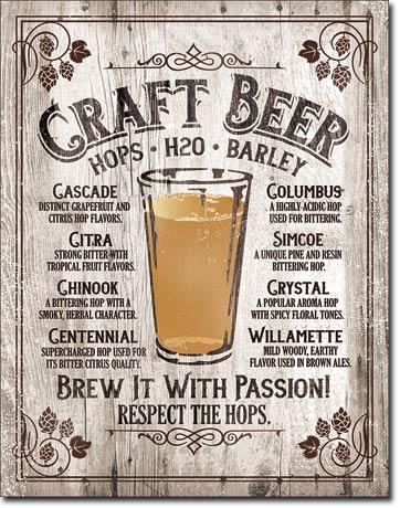 Craft Beer - Beer Sign - Made in the USA