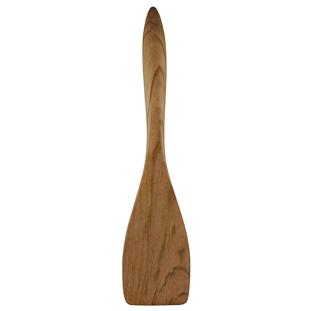 Berard Terra French Olive Wood Large 14-Inch Handcrafted Wood Spatula