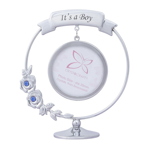 Crystocraft Photo Frame Swarovski Crystal Ornament