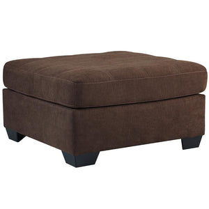 Benchcraft Maier Oversized Accent Ottoman in Microfiber