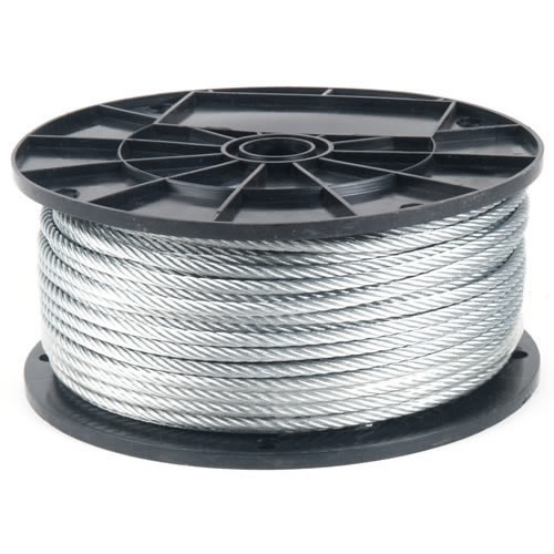 Galvanized Air Craft Cable 7x9 1/8 