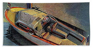 Chris Craft Express Cruiser - Beach Towel