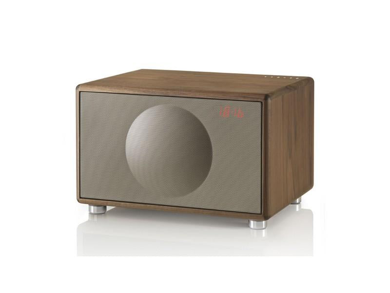 Classic M WALNUT Handcrafted HiFi Speaker Alarm Clock Radio FM DAB+ Bluetooth