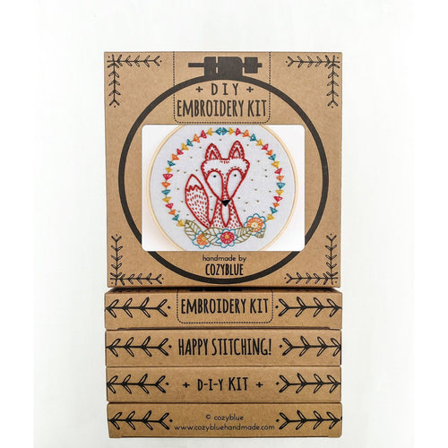 Crafty Fox Embroidery Kit