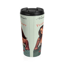 Load image into Gallery viewer, Feather Craft by Retro Boater Stainless Steel Travel Mug
