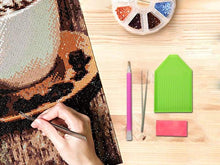 Load image into Gallery viewer, DIY 5D Mom and Baby Deer Diamond Mosaic Craft Kit