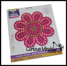 Load image into Gallery viewer, Fine Motor Craft - Foam Bead Flower or Alligator