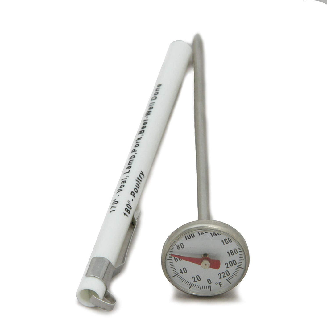 Chef Craft Instant Read Thermometer, Silver