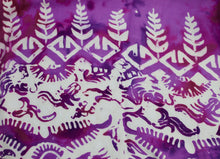 Load image into Gallery viewer, Bali Hand Printed Batik Batik Scarf with Fringe