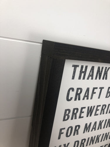 craft beer sign | craft beer | craft beer gift | craft beer art