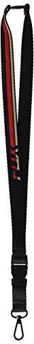 Fox Men's Seca Stripe Aircraft Lanyard, Flame Red, OS