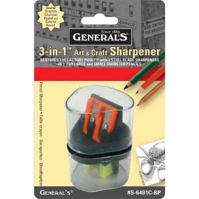 General's 3 in 1 Art and Craft Sharpener