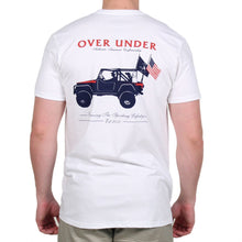 Load image into Gallery viewer, American Craftsmanship Tee in White by Over Under Clothing
