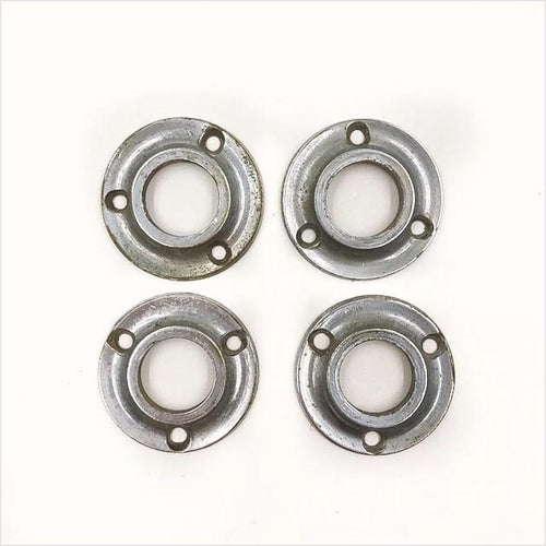 Craftsman Nickel Rosettes (Set of 4)