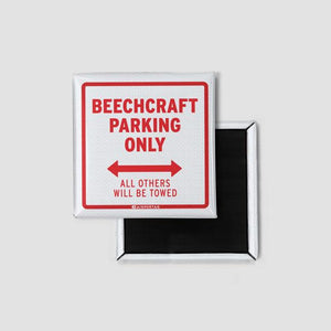 BeechCraft Parking Only - Magnet