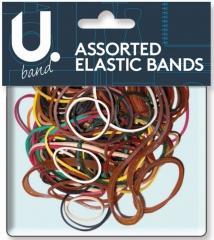 Assorted Size and Colour Elastic Bands Art and Crafts Assorted Bunch P2410