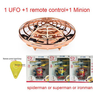 Anti-collision Flying Helicopter Magic Hand UFO Ball Aircraft Sensing Mini Induction Drone Kids Electric Electronic Toy